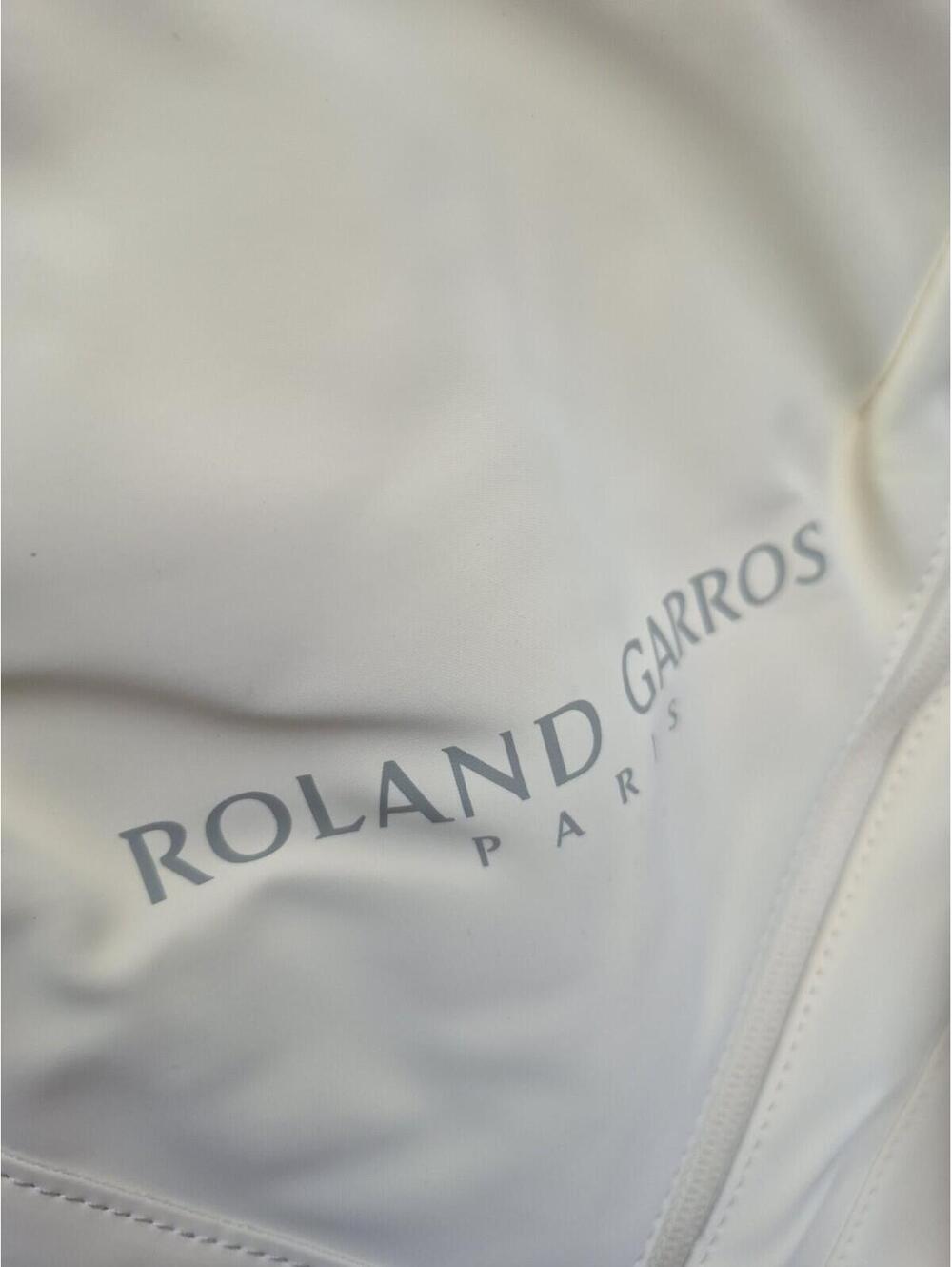 Wilson Roland Garros Super Tour Tennis Backpack 2 Racket Bag Blue / White / Navy - Picture 5 of 12